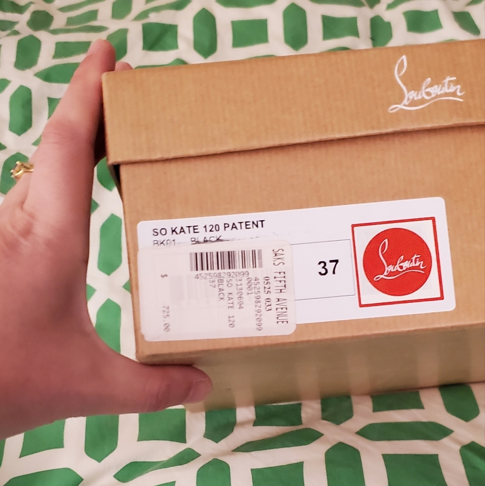 WORN ONCE Louboutin So Kate 120 Patent Pumps - Picture 7 of 8